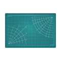 Excel Blades 12" x 18" Self-Healing Cutting Mat w/ Measurement Grid, Green 12pk 60003